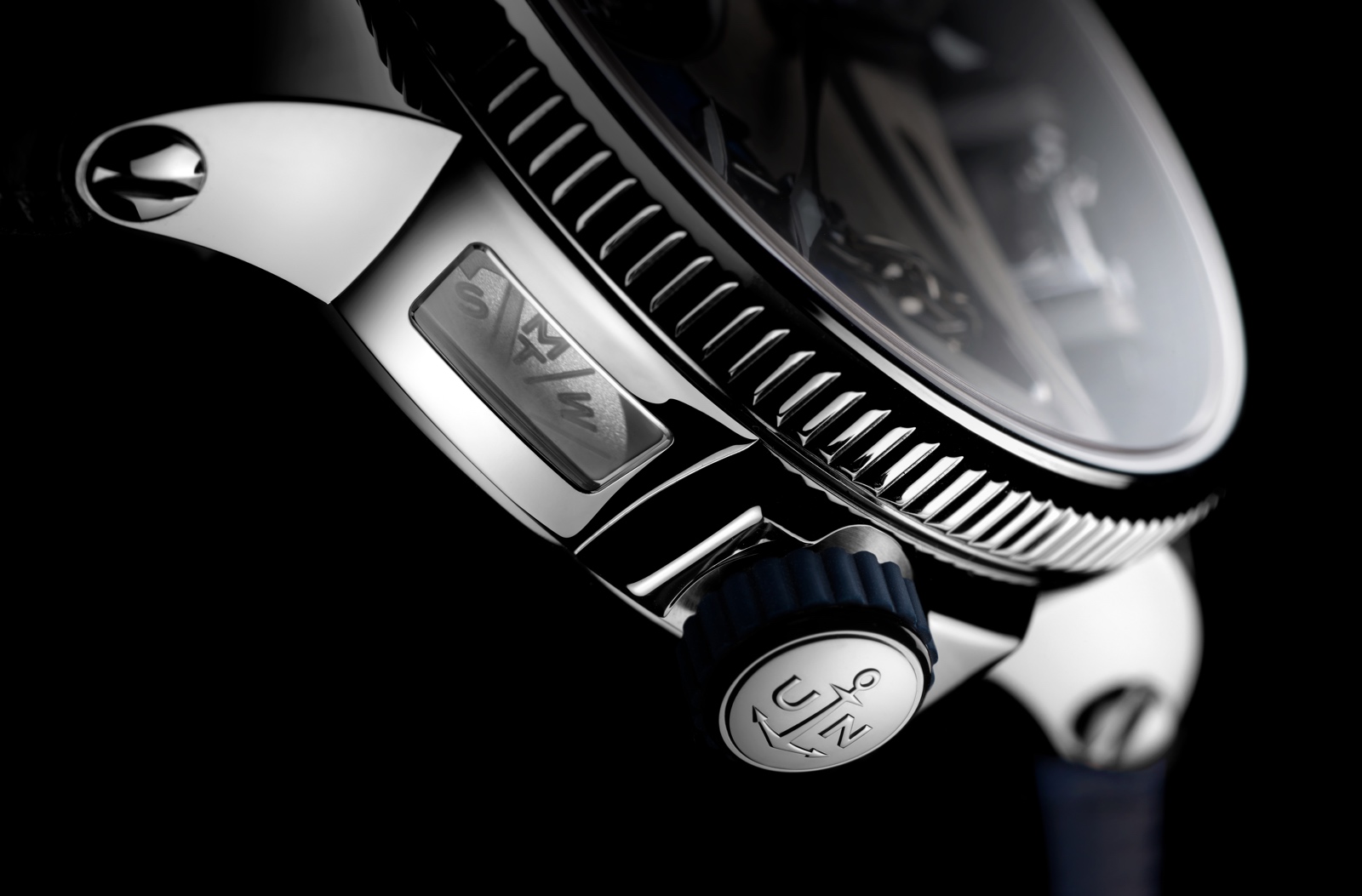 Ulysse Nardin Marine Mega Yacht - indicador de función