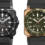 Bell & Ross BR 03-92 Diver Black Matte y Green Bronze