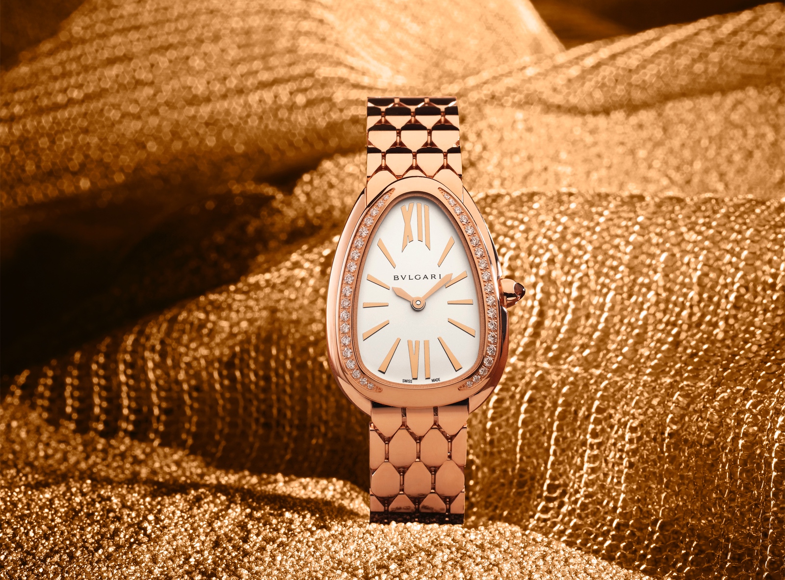 Bulgari en Baselworld 2019 - Serpenti Seduttori rose gold diamonds