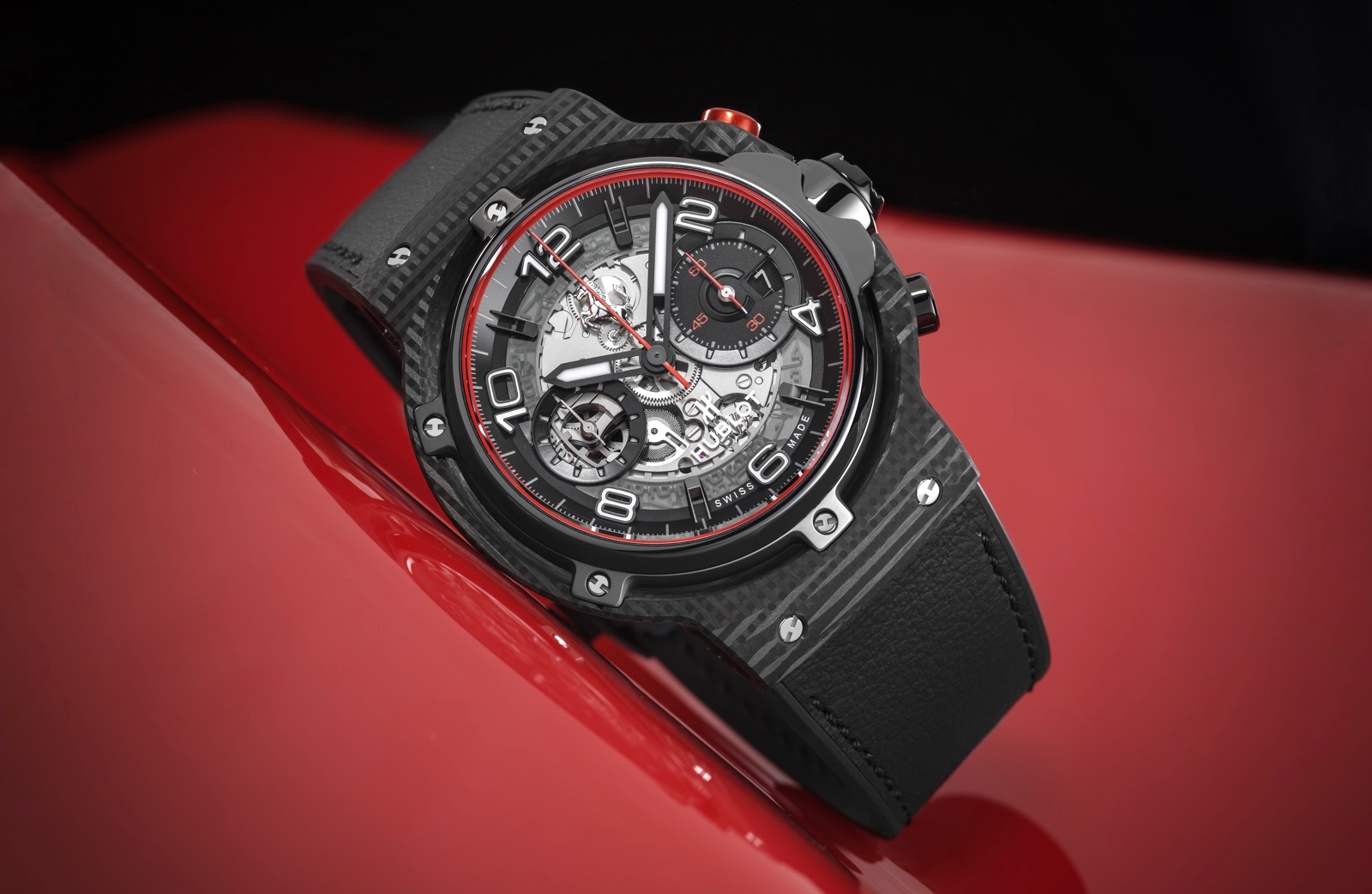 Hublot en Baselworld 2019 - Classic Fusion Ferrari GT carbon