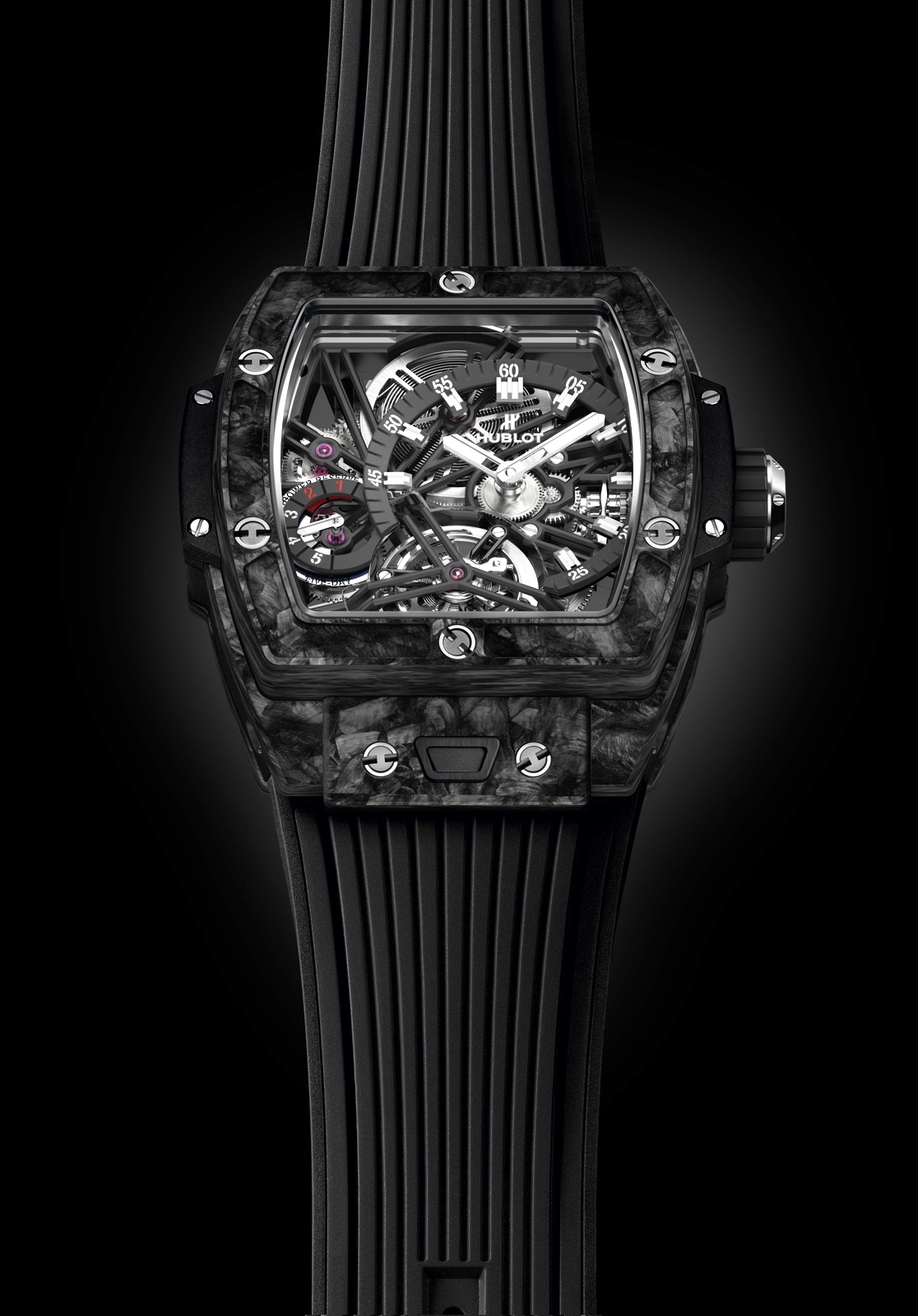 Hublot en Baselworld 2019 - Spirit of Big Bang Tourbillon Carbon black