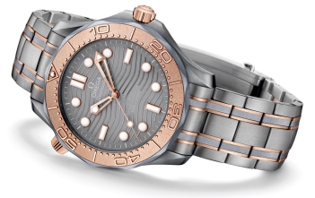 Omega Seamaster Diver 300M Titanium Tantalum Cover