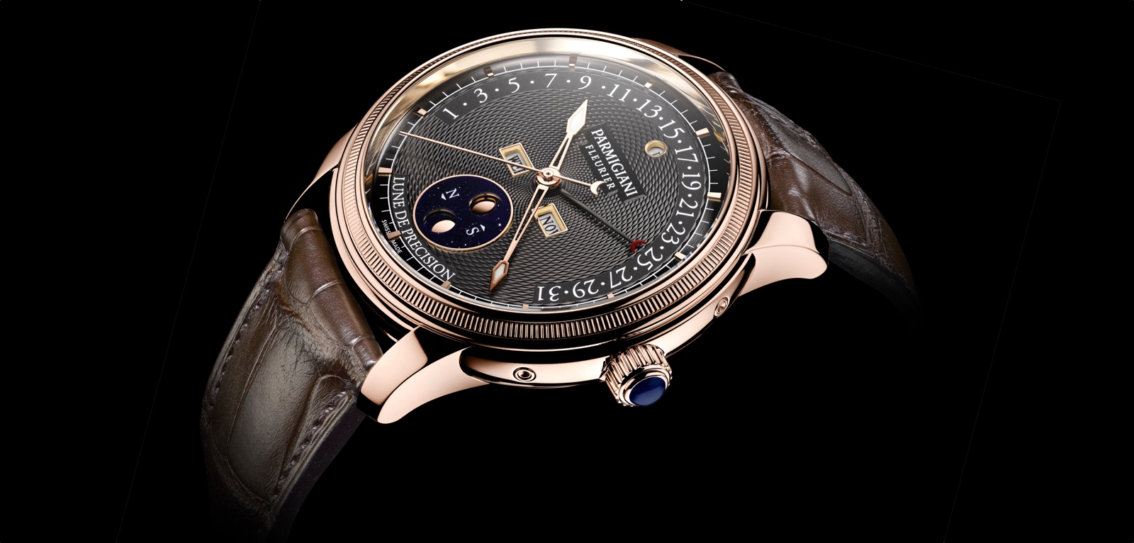 Parmigiani Fleurier Toric Quantième Perpétuel Rétrograde.