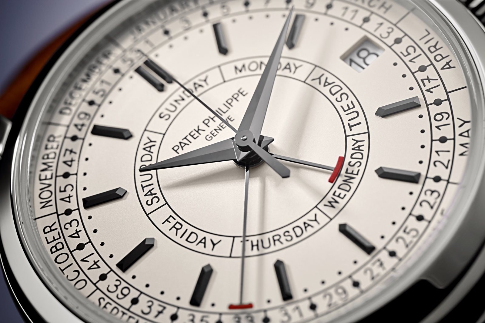 Patek Philippe 5212A Calendario Semanal - esfera detalle