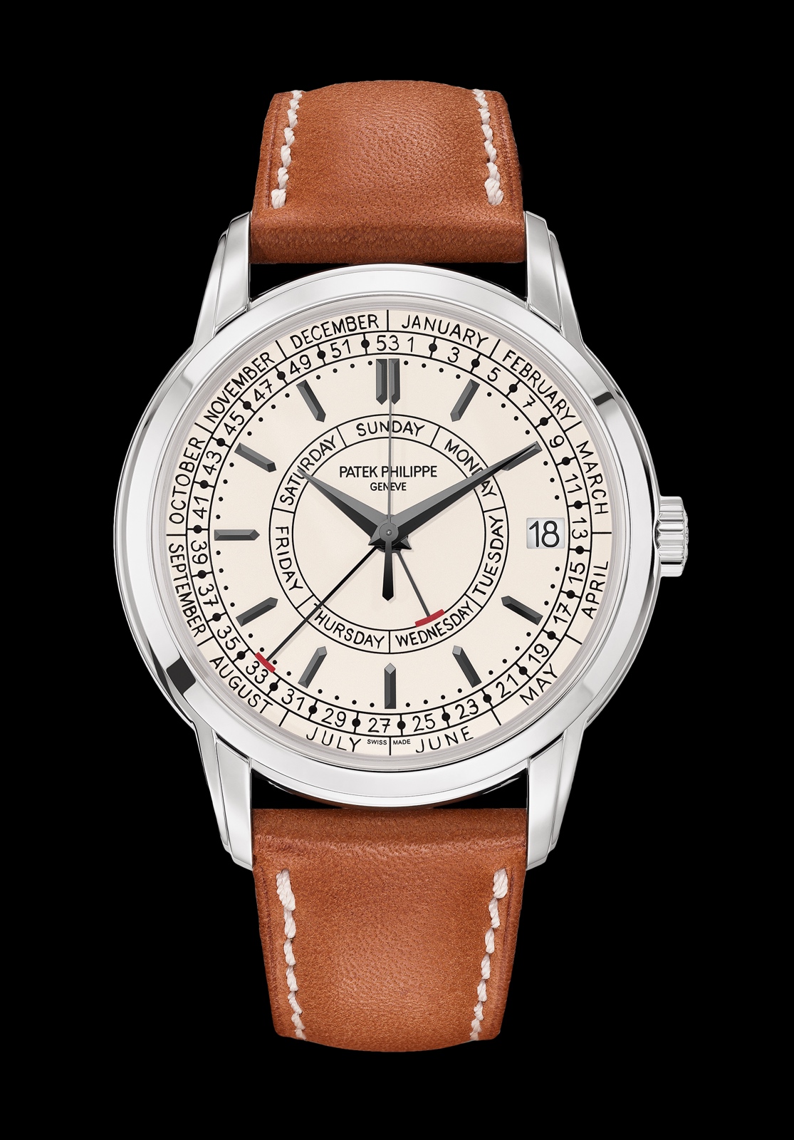 Patek Philippe 5212A Calendario Semanal - esfera