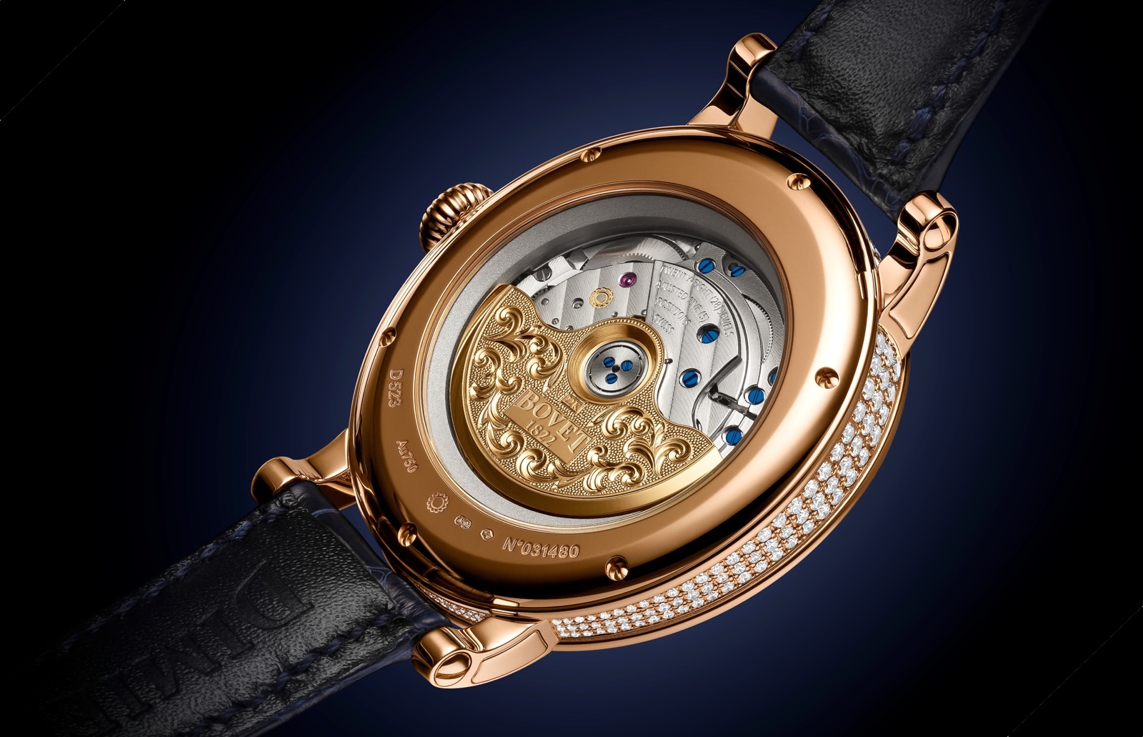 Bovet 1822 Récital 23 Caseback