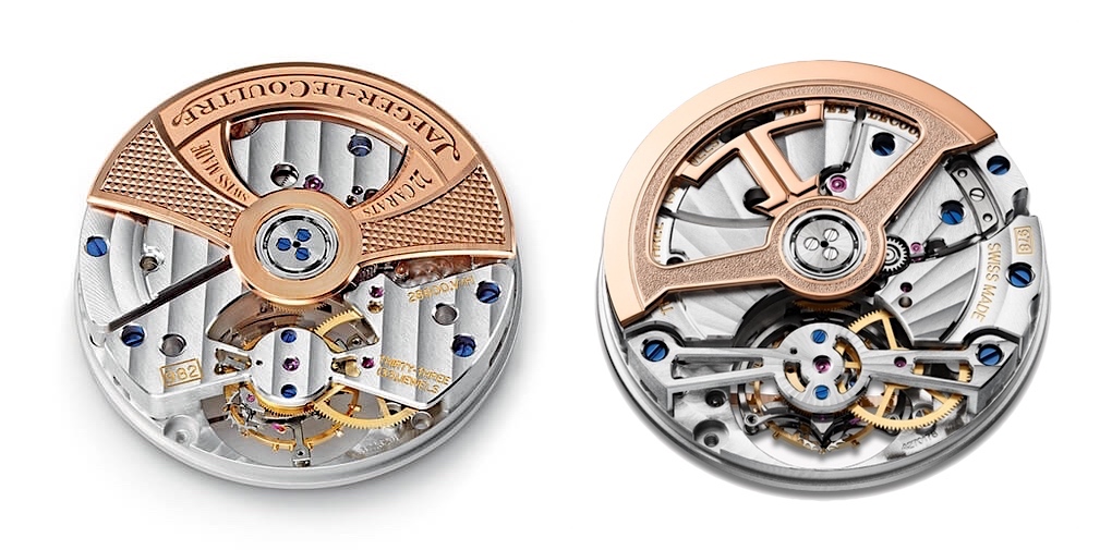 Jaeger-LeCoultre Master Ultra Thin Tourbillon Pink Gold - calibre 982 vs 978