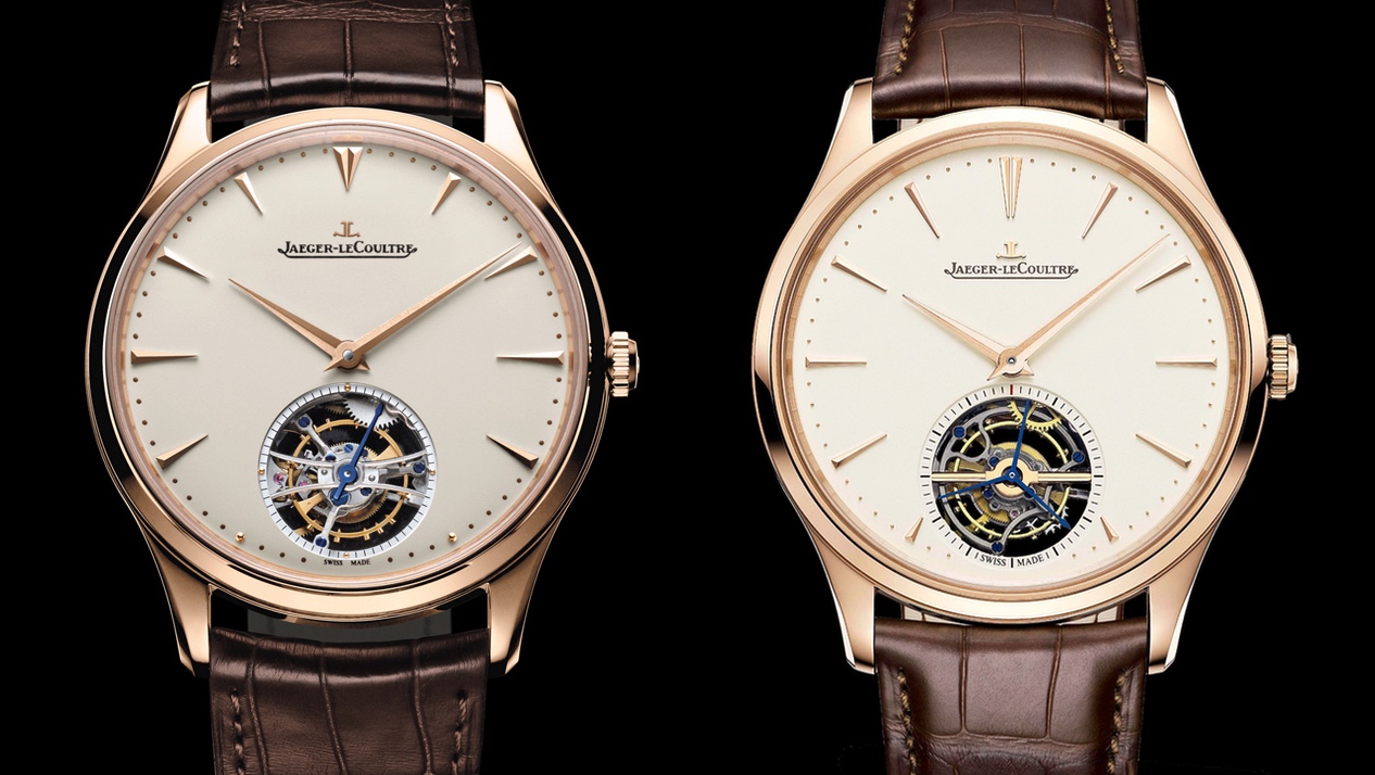 Jaeger-LeCoultre Master Ultra Thin Tourbillon Pink Gold - duo