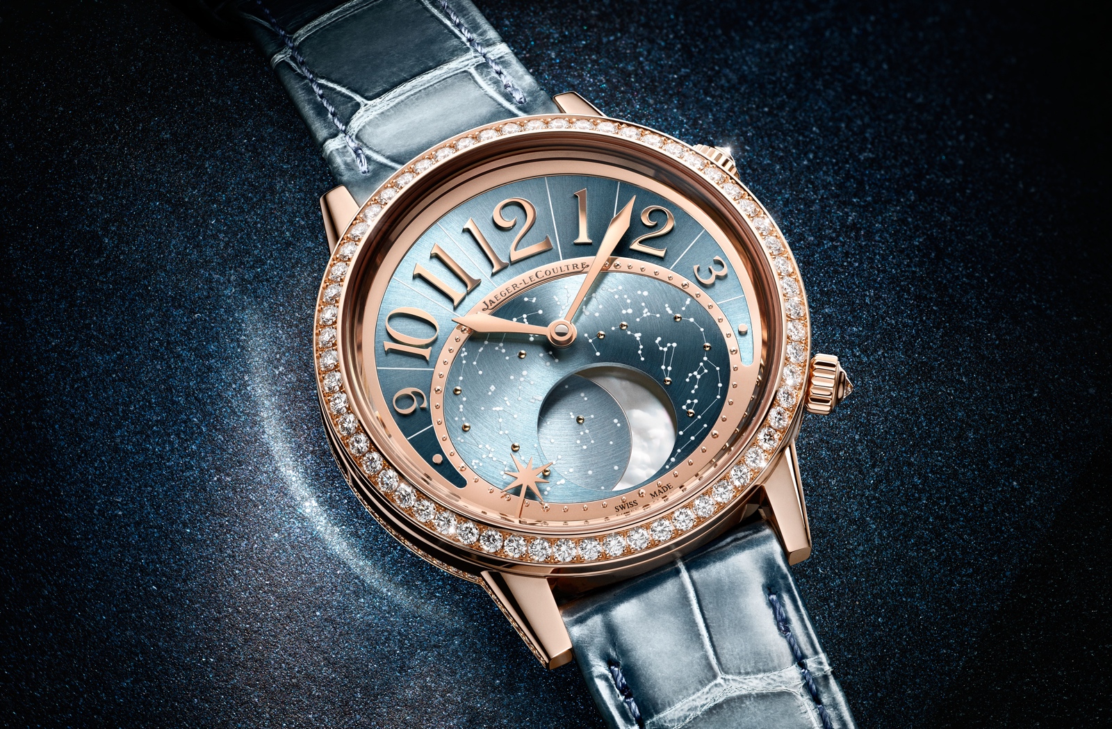 Jaeger-LeCoultre Rendez-Vous Moon Serenity - esfera