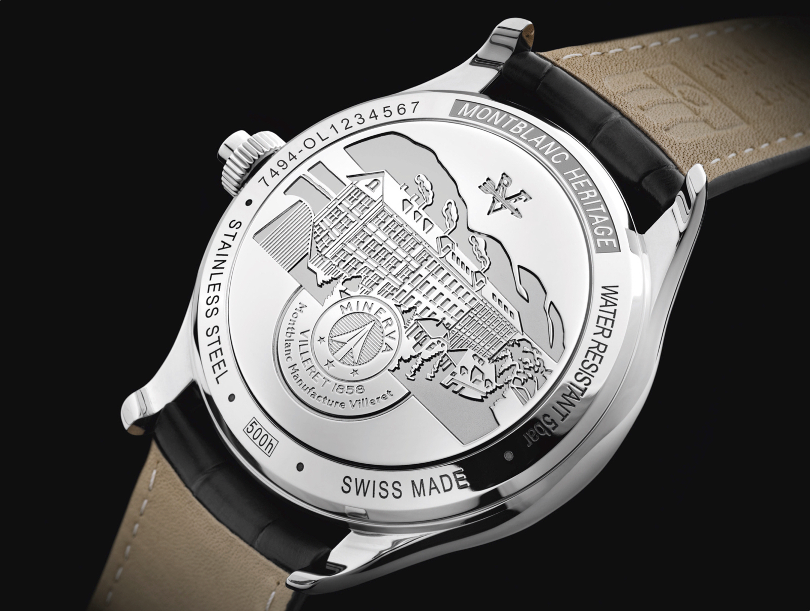 Montblanc Heritage Monopusher Chronograph Caseback
