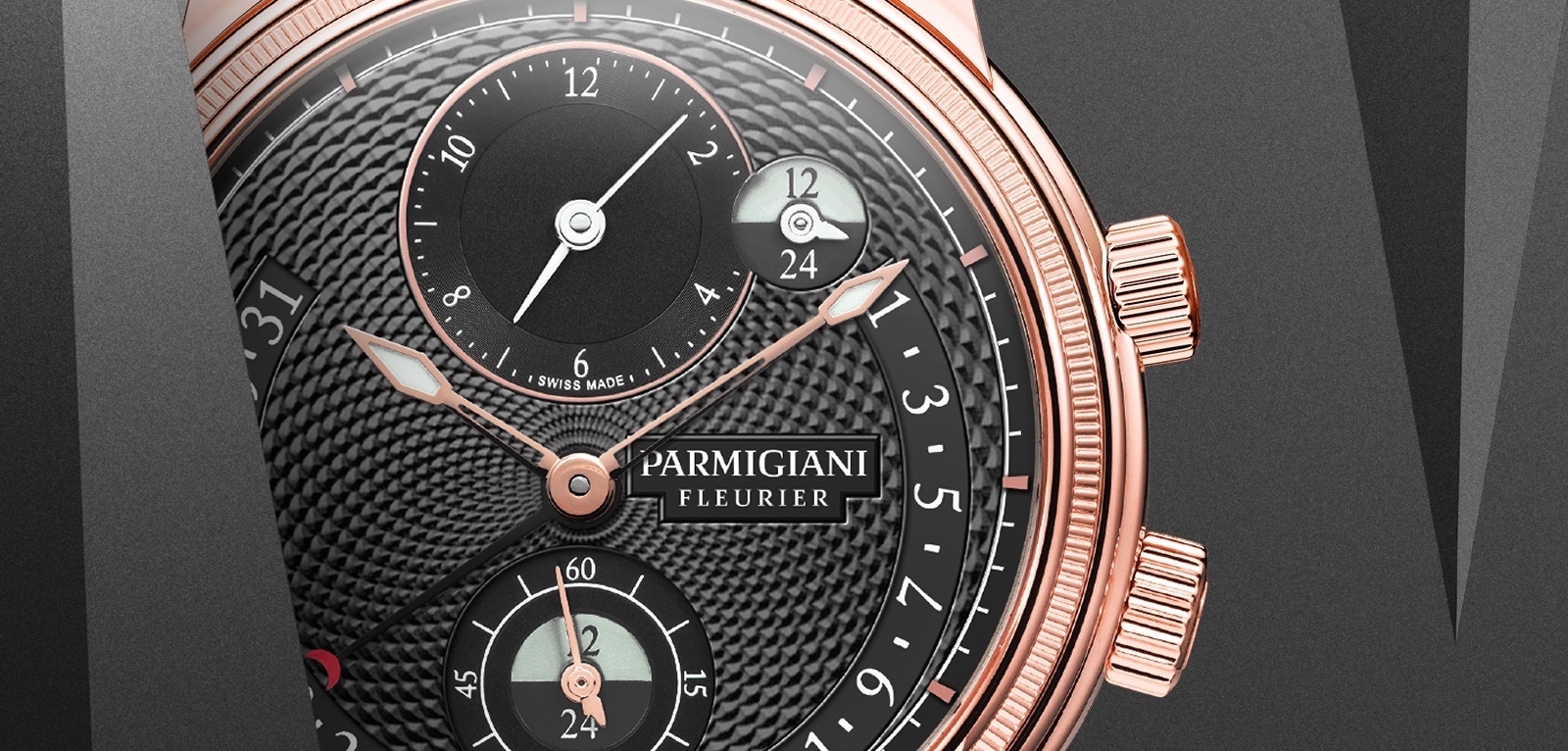 Parmigiani Fleurier Toric Hémisphères Rétrograde Slate.