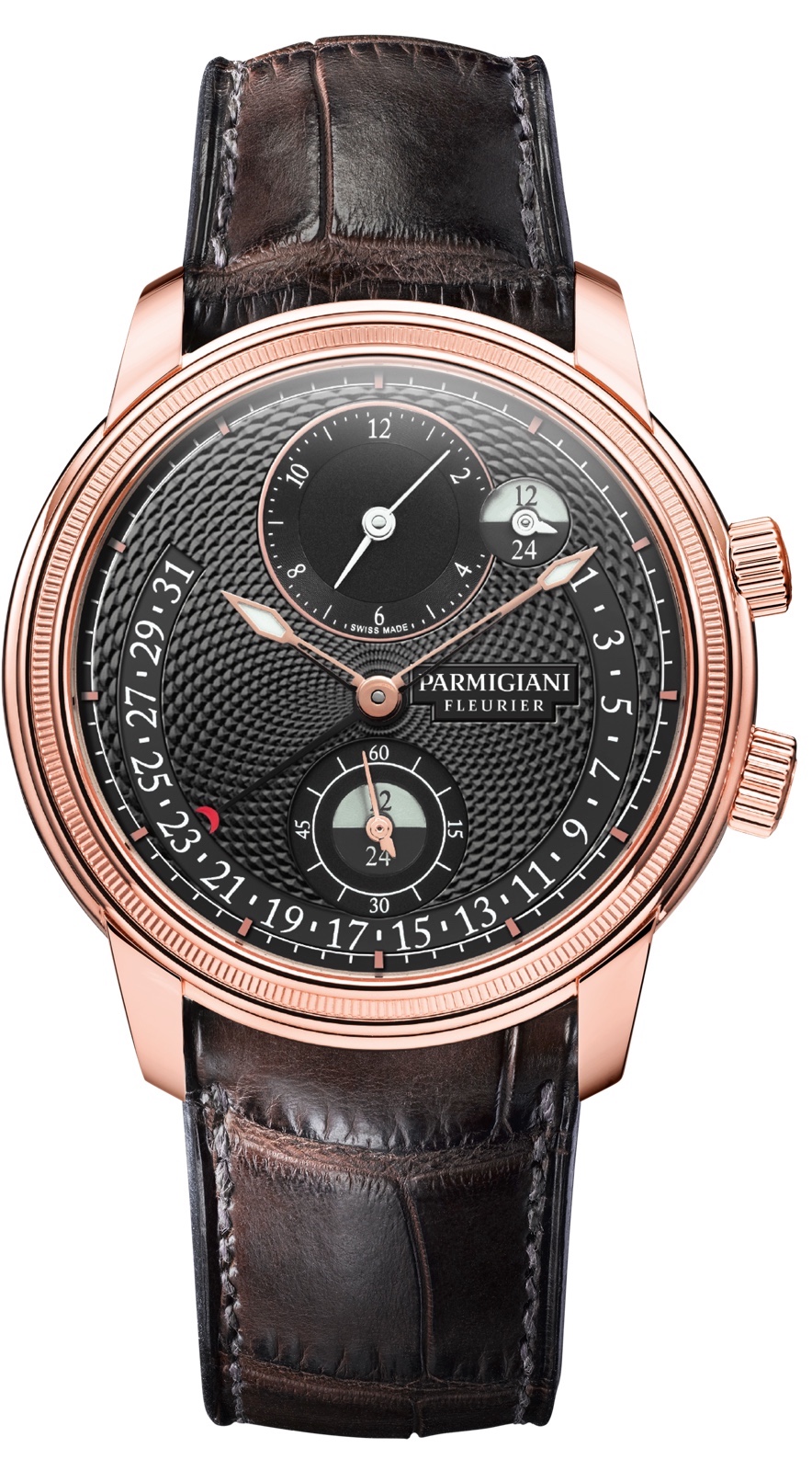 Parmigiani Fleurier Toric Hémisphères Rétrograde Slate Soldat