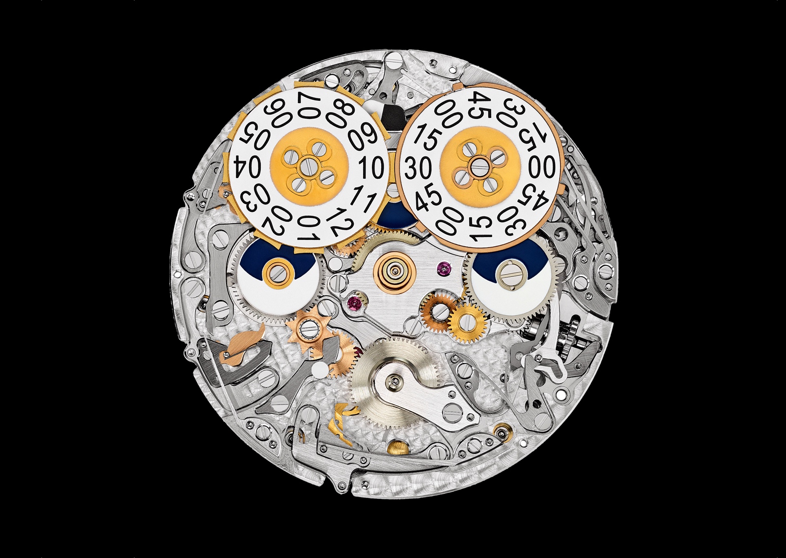 Patek Philippe 5520P Alarm Travel Time - Calibre AL 30-660 S C FUS, anverso