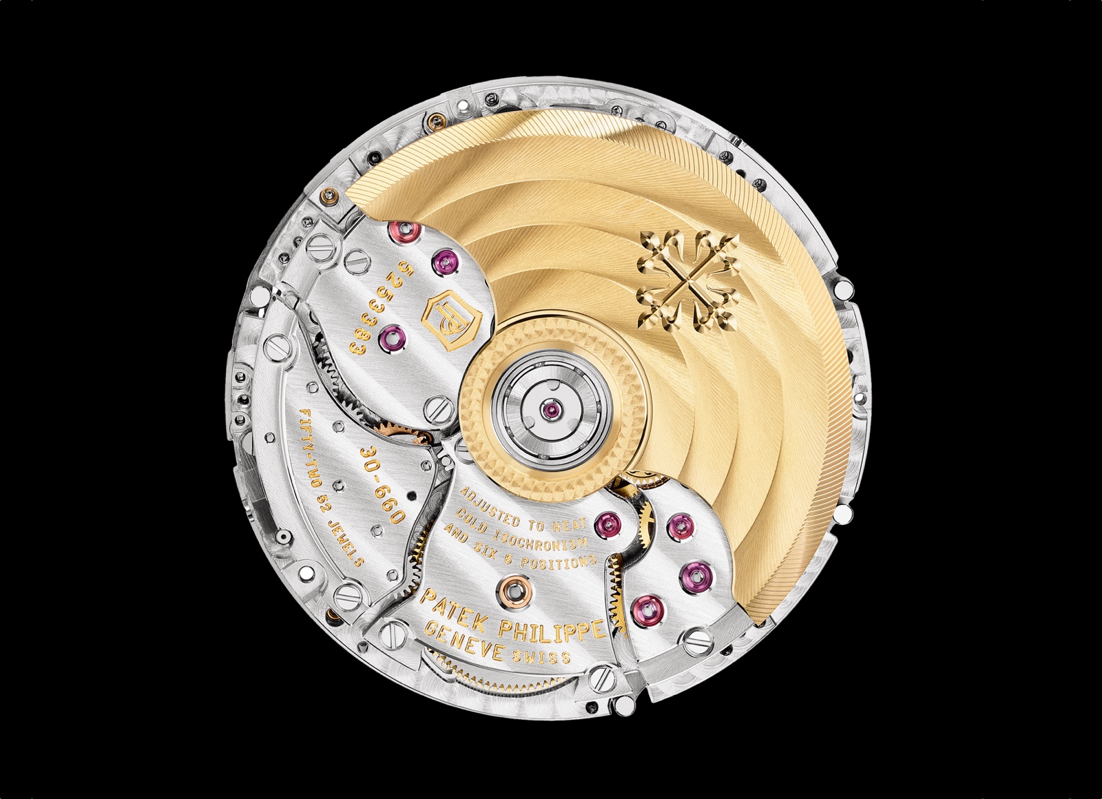Patek Philippe 5520P Alarm Travel Time - Calibre AL 30-660 S C FUS, reverso