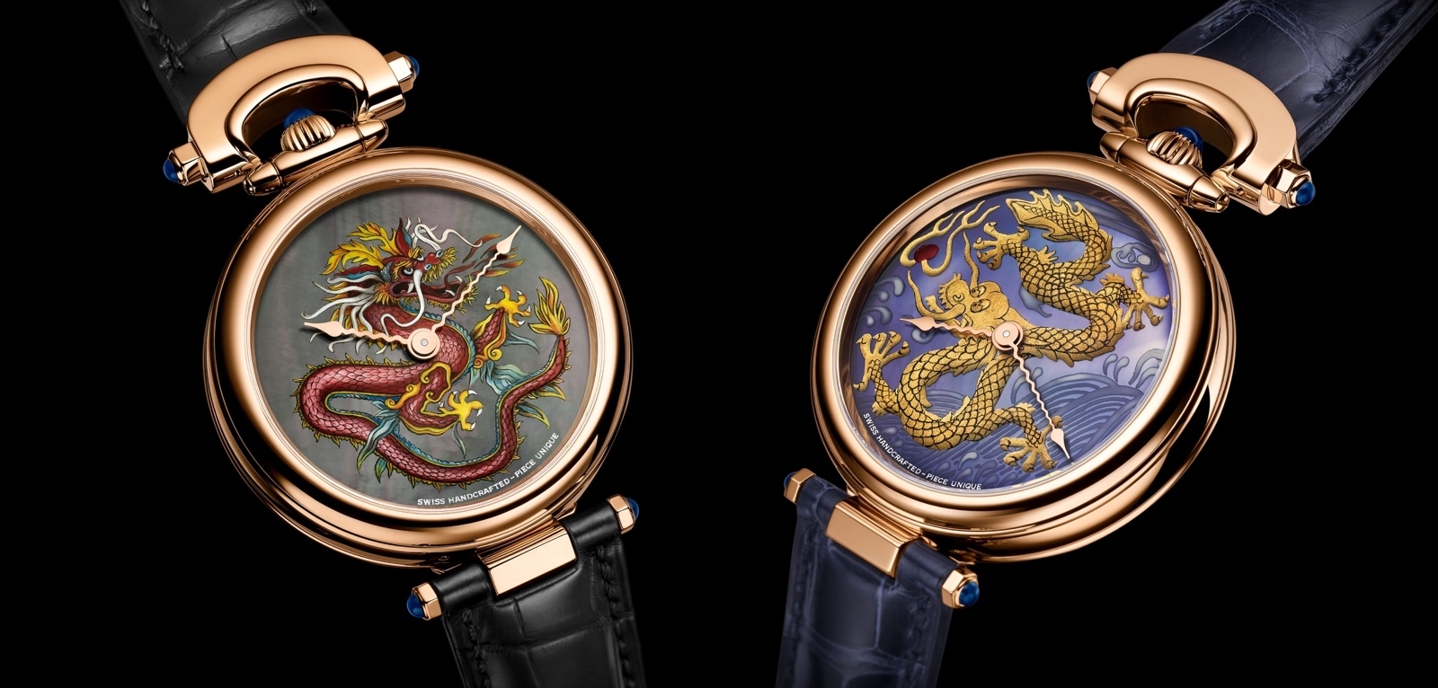 Bovet rinde homenaje al dragón chino con dos piezas únicas de su Amadéo 43.