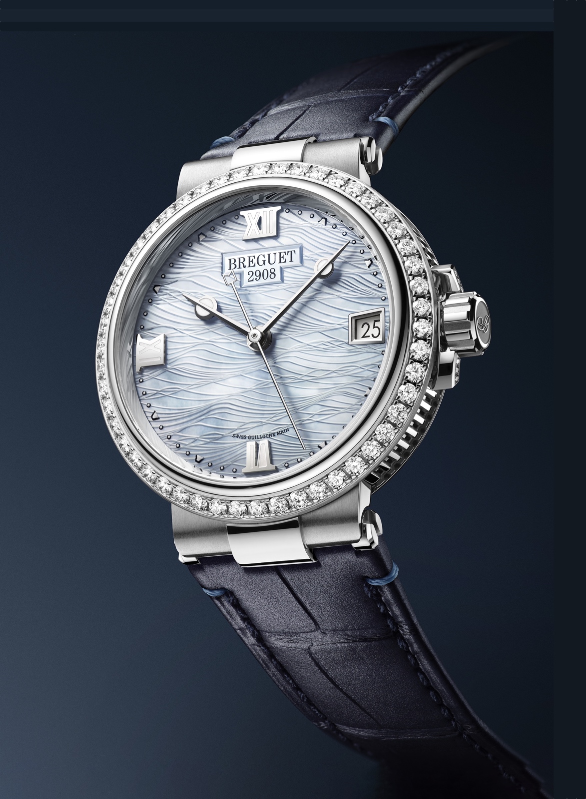 Breguet en el Time to Move 2019 - Marine 9518BB blue