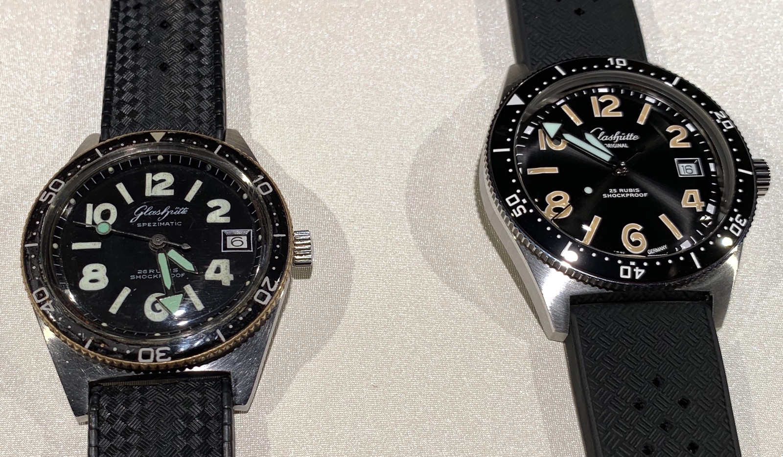 Glashütte Original Spezialist SeaQ 1969 original vs reedition