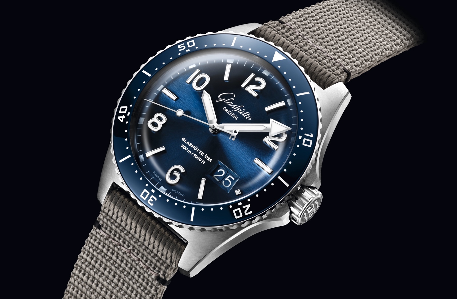 Glashütte Original Spezialist SeaQ Panorama Date Blue
