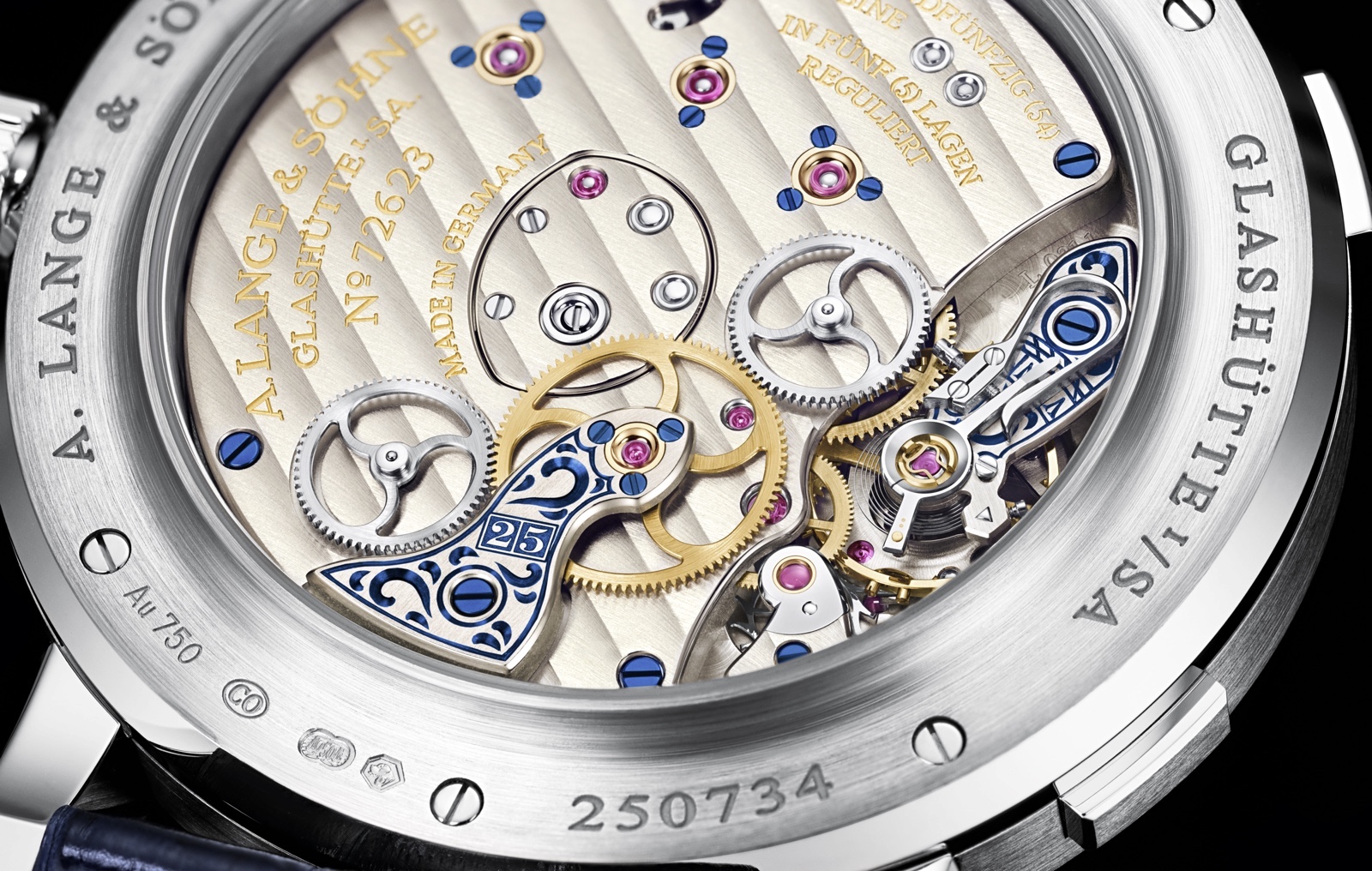 Lange 1 Time Zone 25 Anniversary Caseback