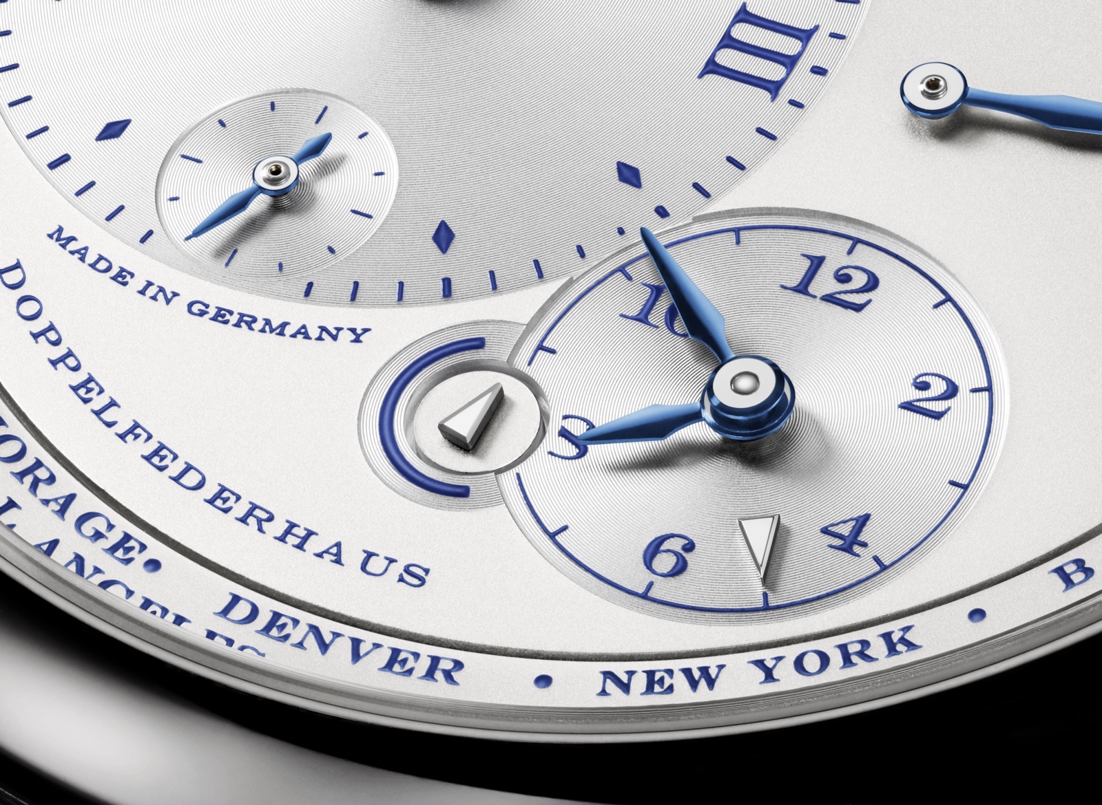 Lange 1 Time Zone 25 Anniversary Detalle