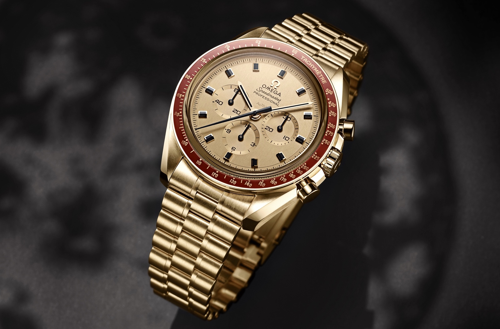 Omega Speedmaster Apollo 11 50th Anniversary Moonshine Gold