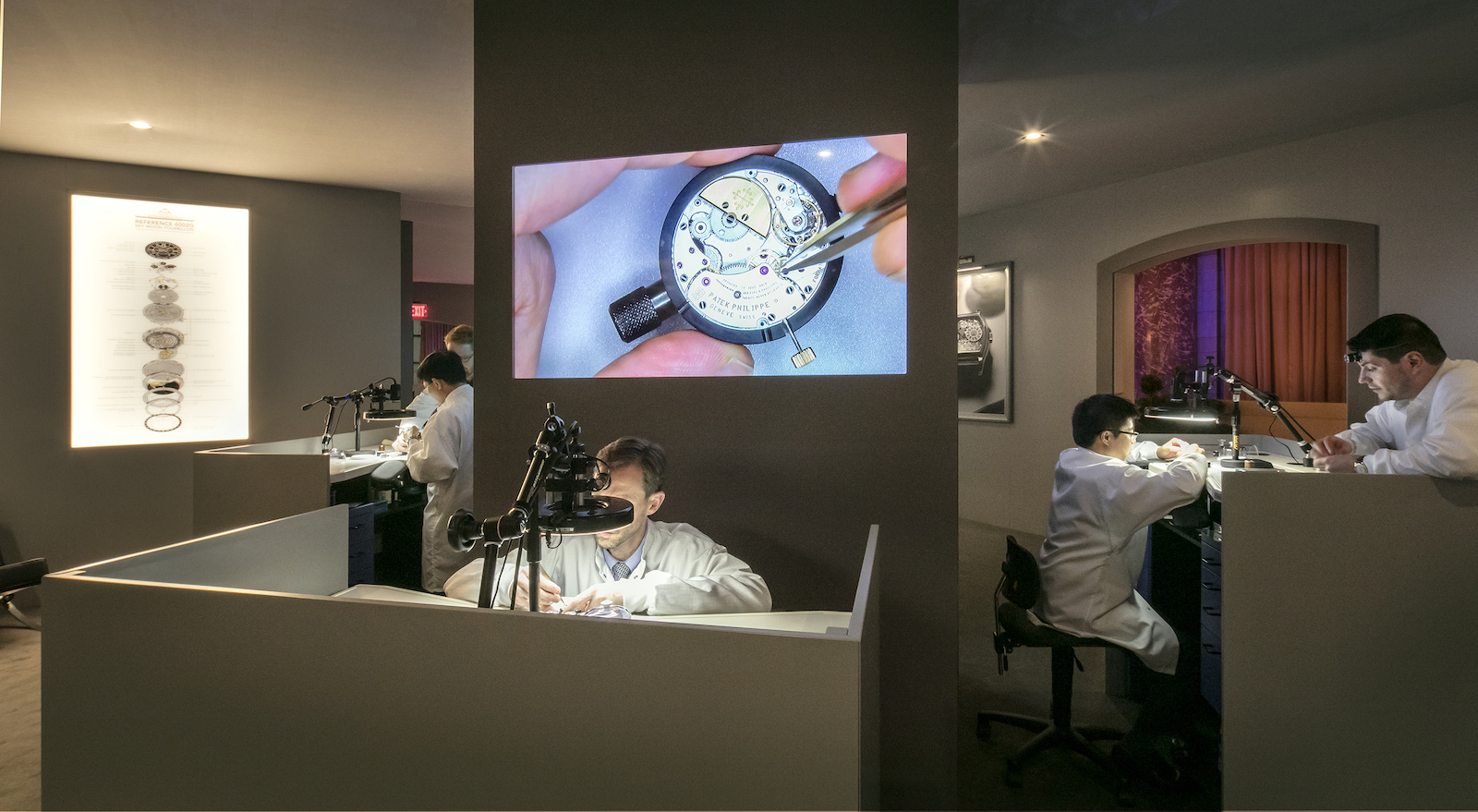 Patek Philippe The Art of Watches Grand Exhibition-New York 2017 - Watchmakers Room