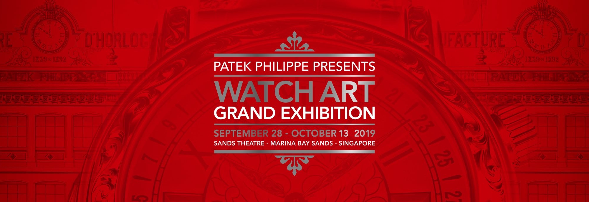 Patek Philippe viaja a Singapore - Watch Art Grand Exhibition Singapore 2019 - cover2