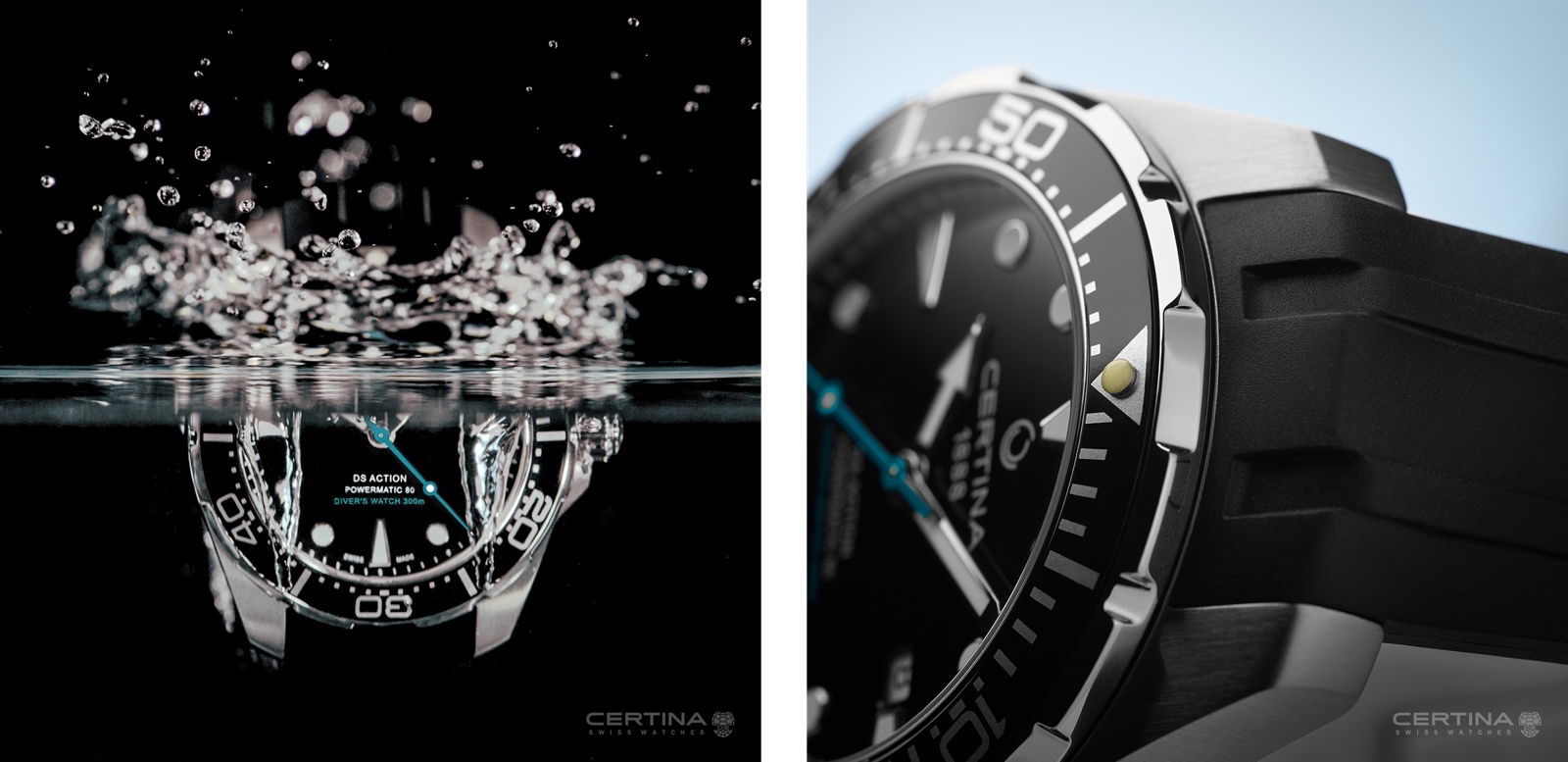 Certina DS Action Diver Sea Turtle Views