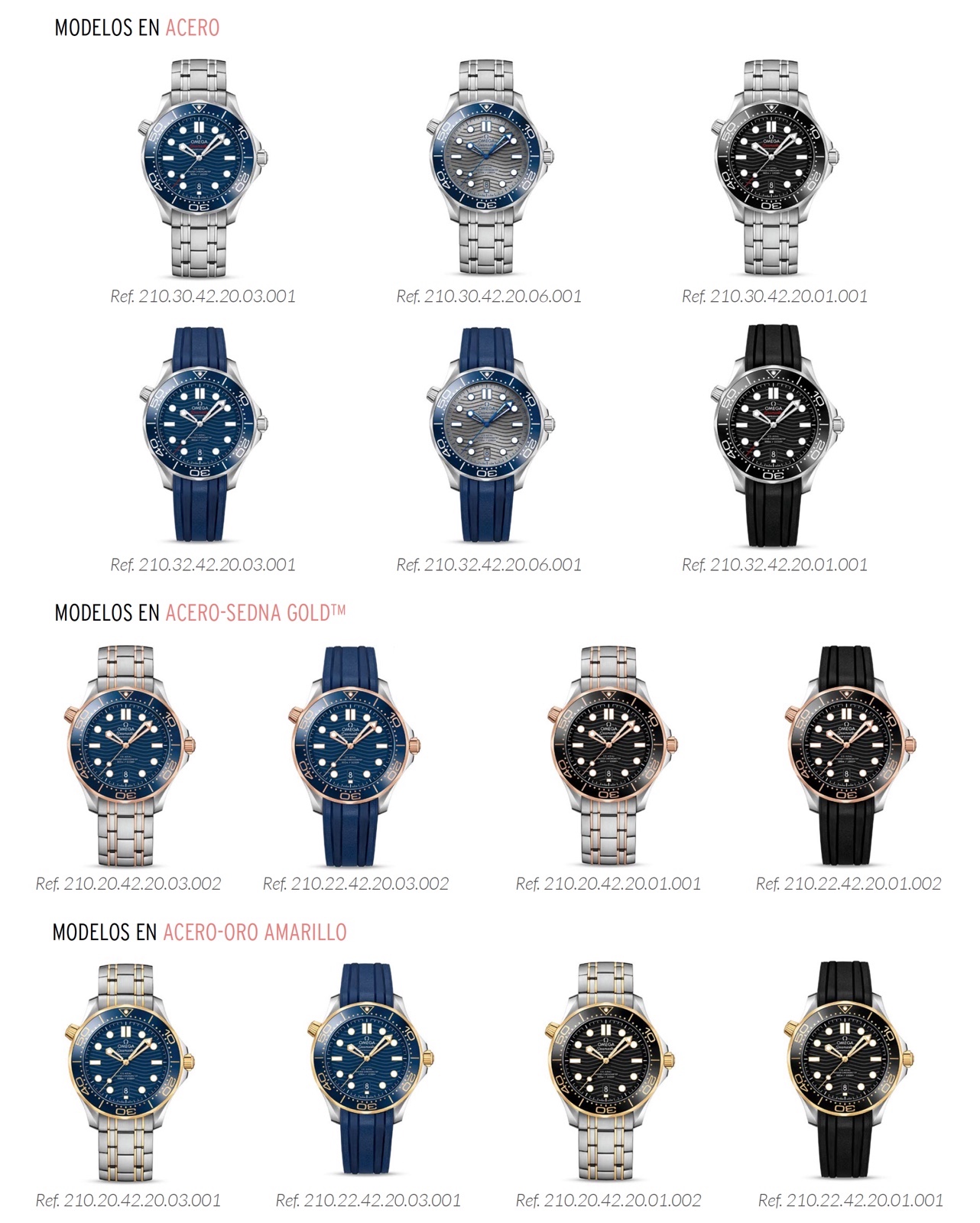 Omega Seamaster Diver 300M 2018 Models