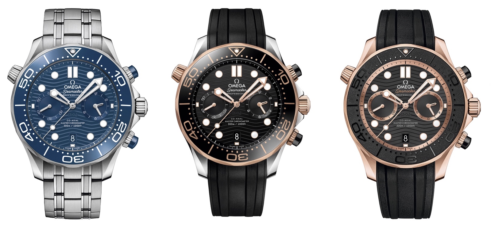 Omega Seamaster Diver 300M Chronograph Modelos