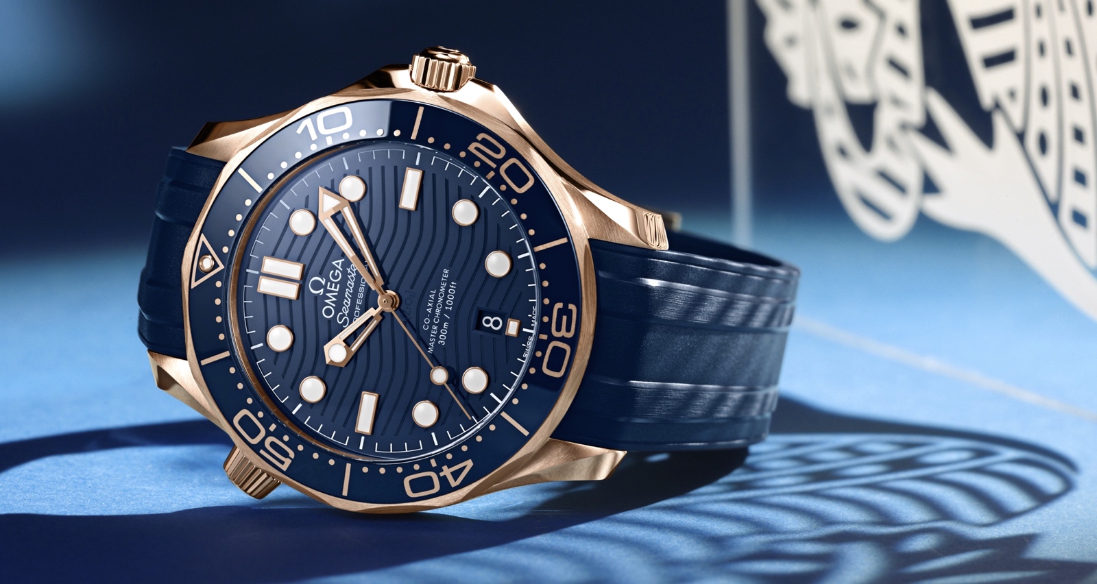 Omega Seamaster Diver 300M Sedna Gold Mood