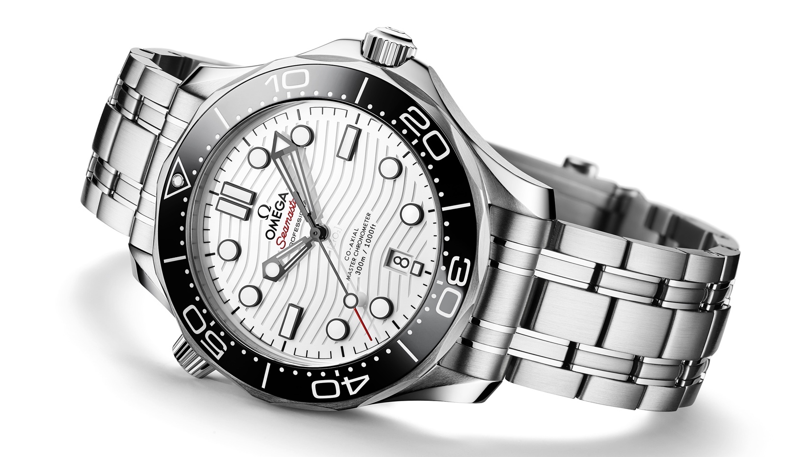 Omega Seamaster Diver 300M esfera blanca PR