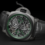 Panerai Lo Scienziato Luminor 1950 Tourbillon GMT Titanio