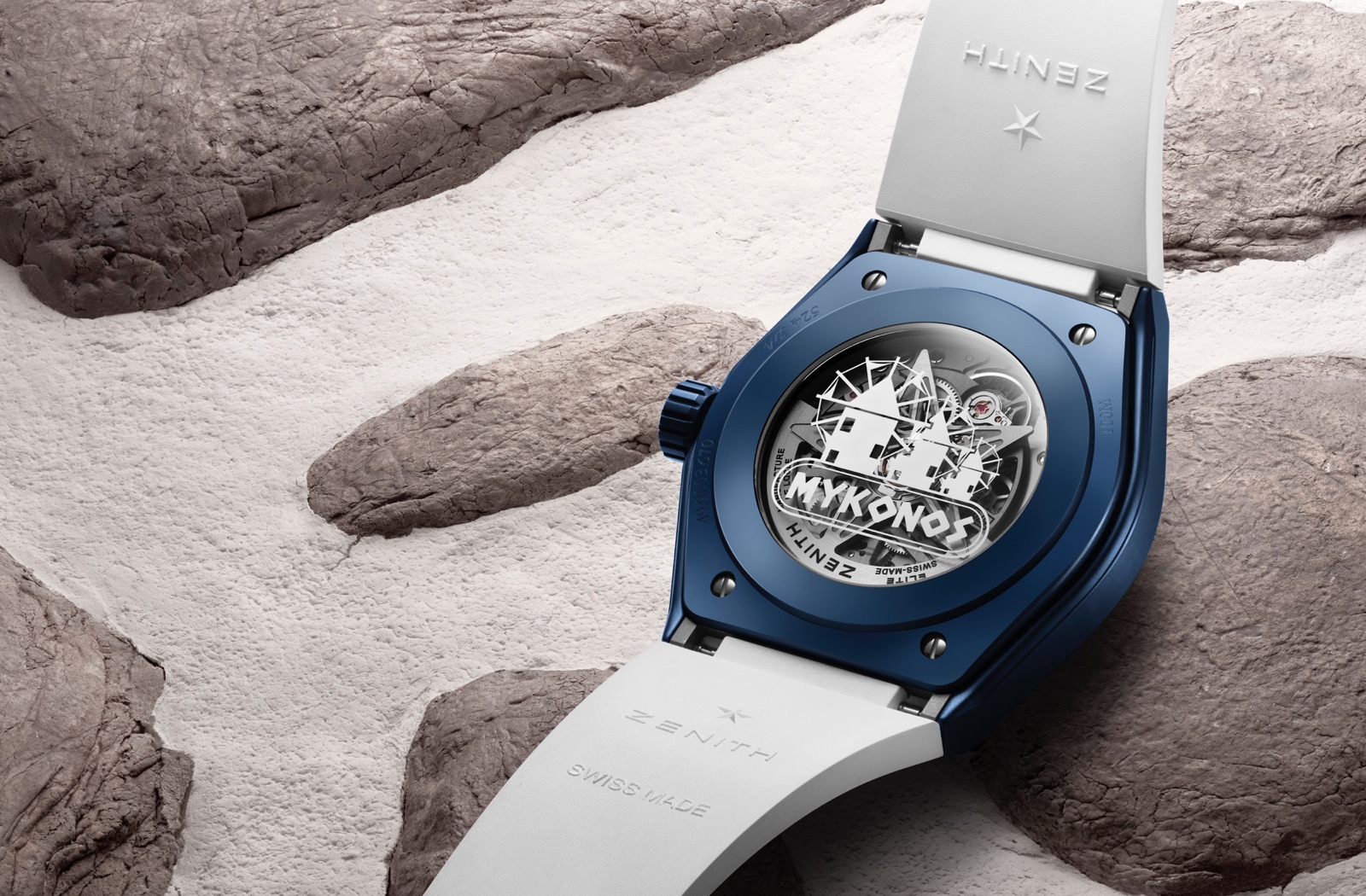Zenith Defy Classic Mykonos Edition - back