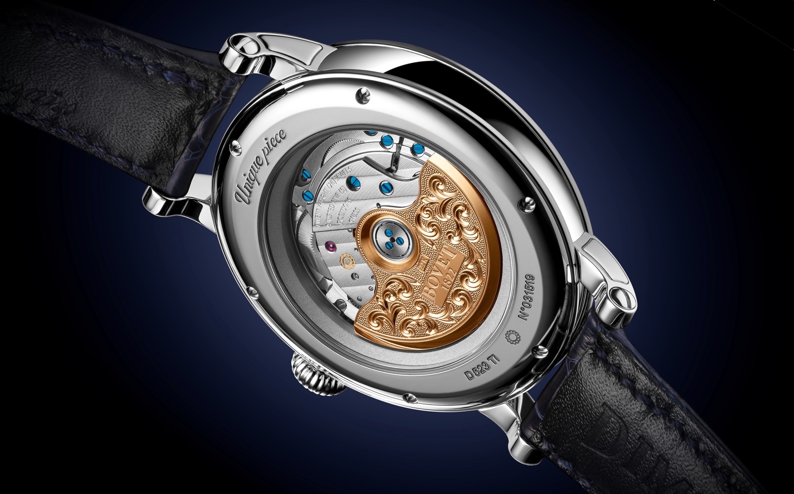 Bovet 1822 OW Récital 23 Hope Caseback