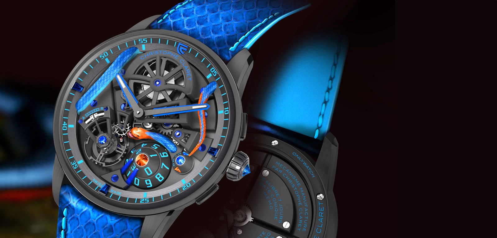Christophe Claret OW2019 Maestro Corail Cover