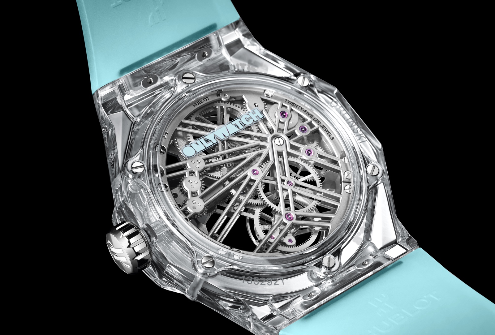 Hublot Classic Fusion Tourbillon Sapphire Orlinski Only Watch 2019 - back