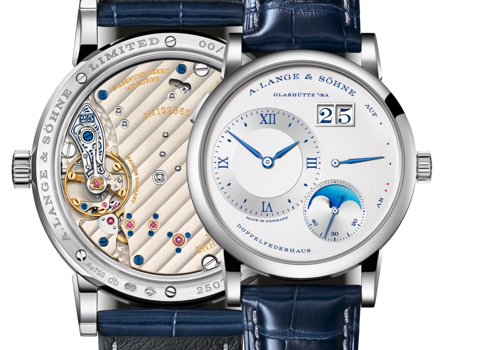 Lange 1 Moon Phase 25th Anniversary Views