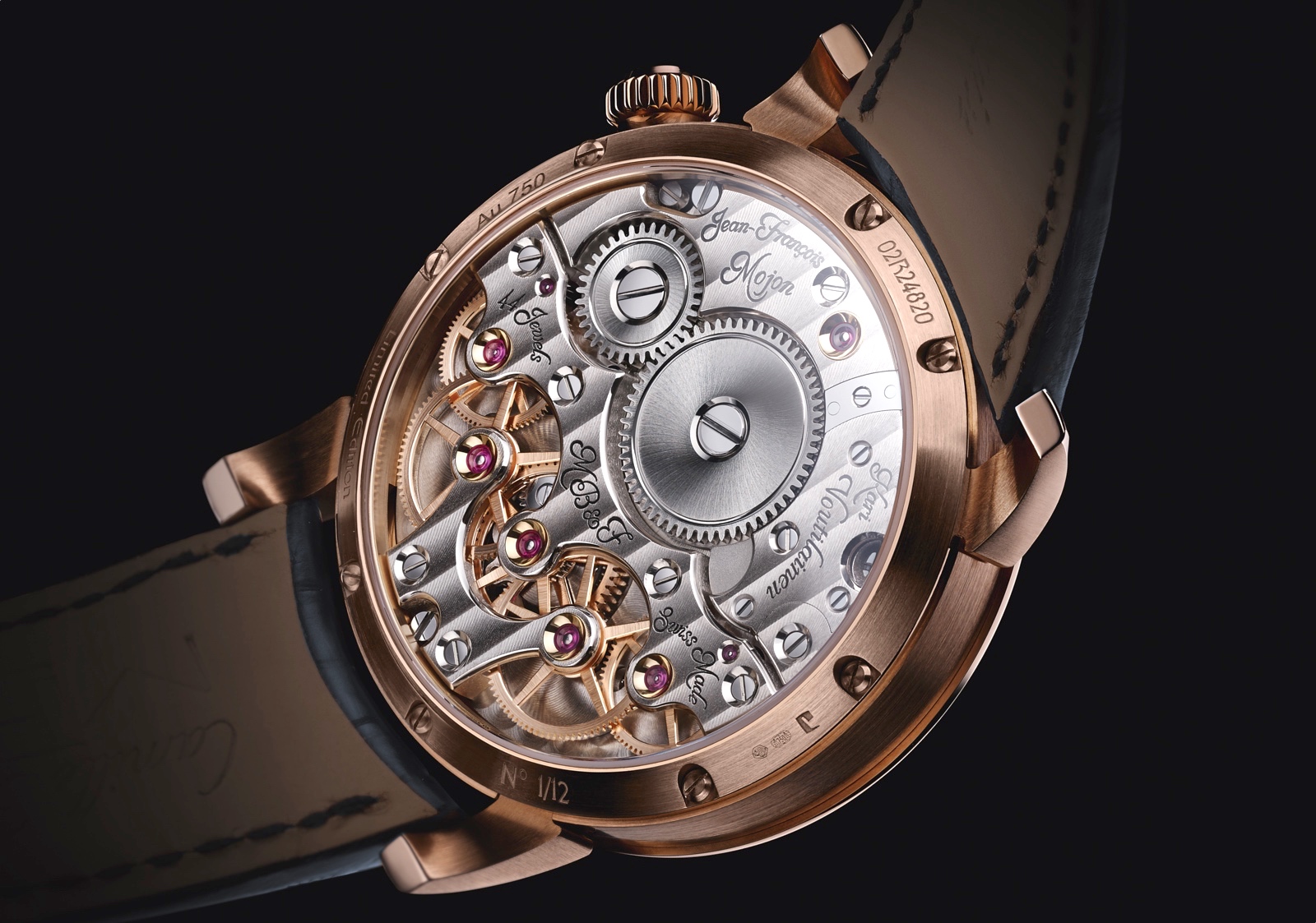 MB&F Legacy Machine Nº2 Red Gold Blue Caseback