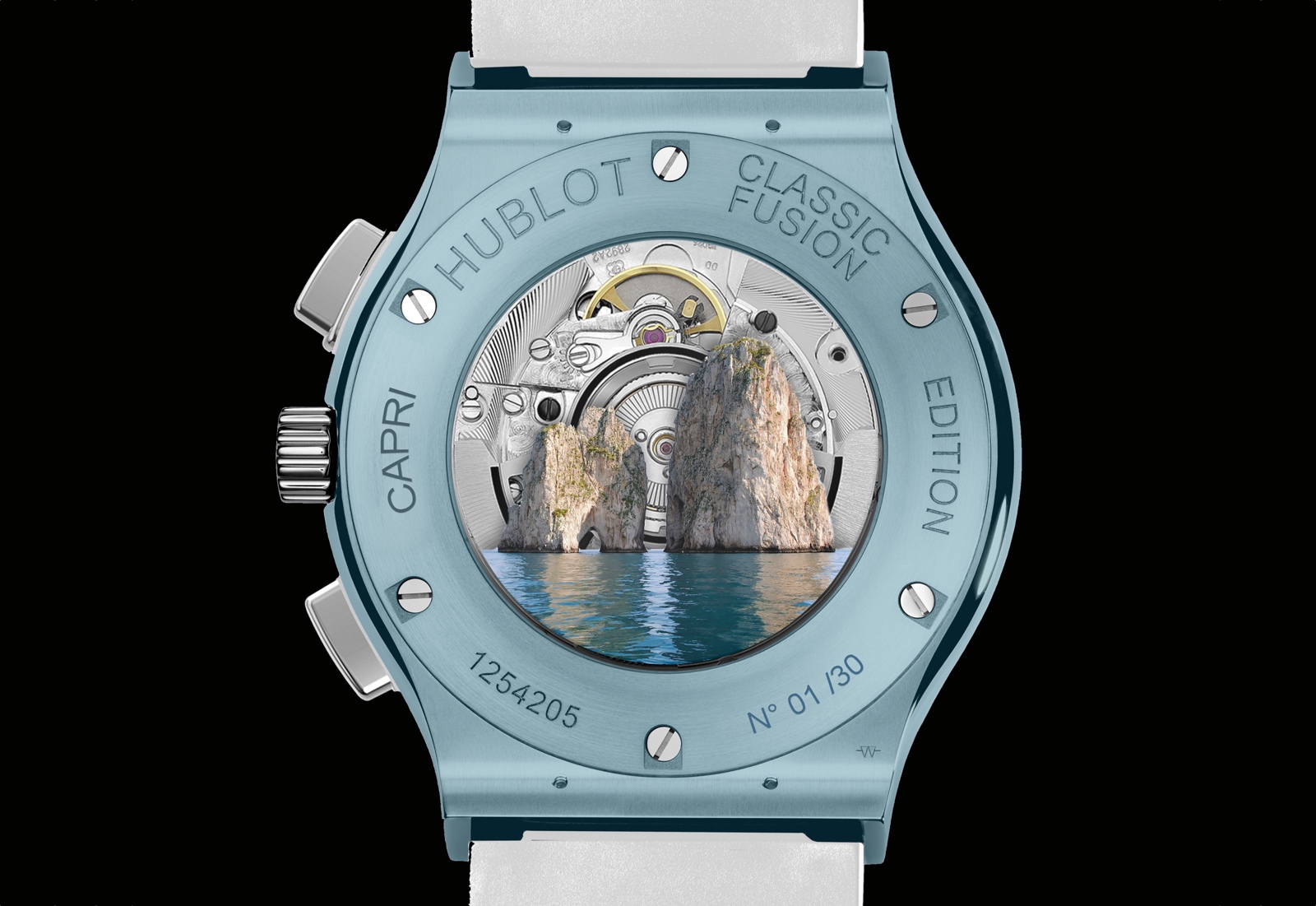 Hublot Classic Fusion Chronograph Capri - back
