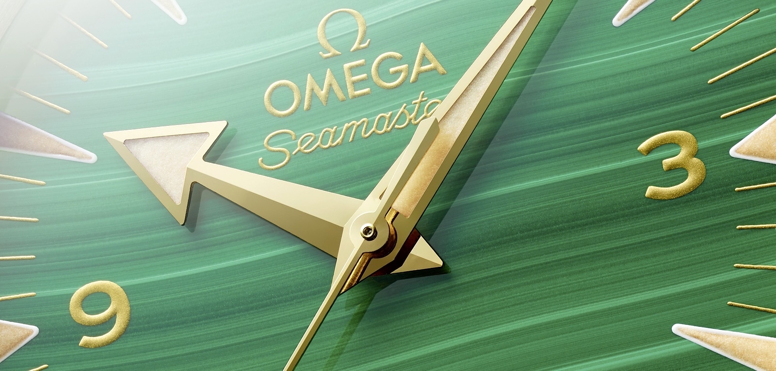 Omega Seamaster 300 Malachite.