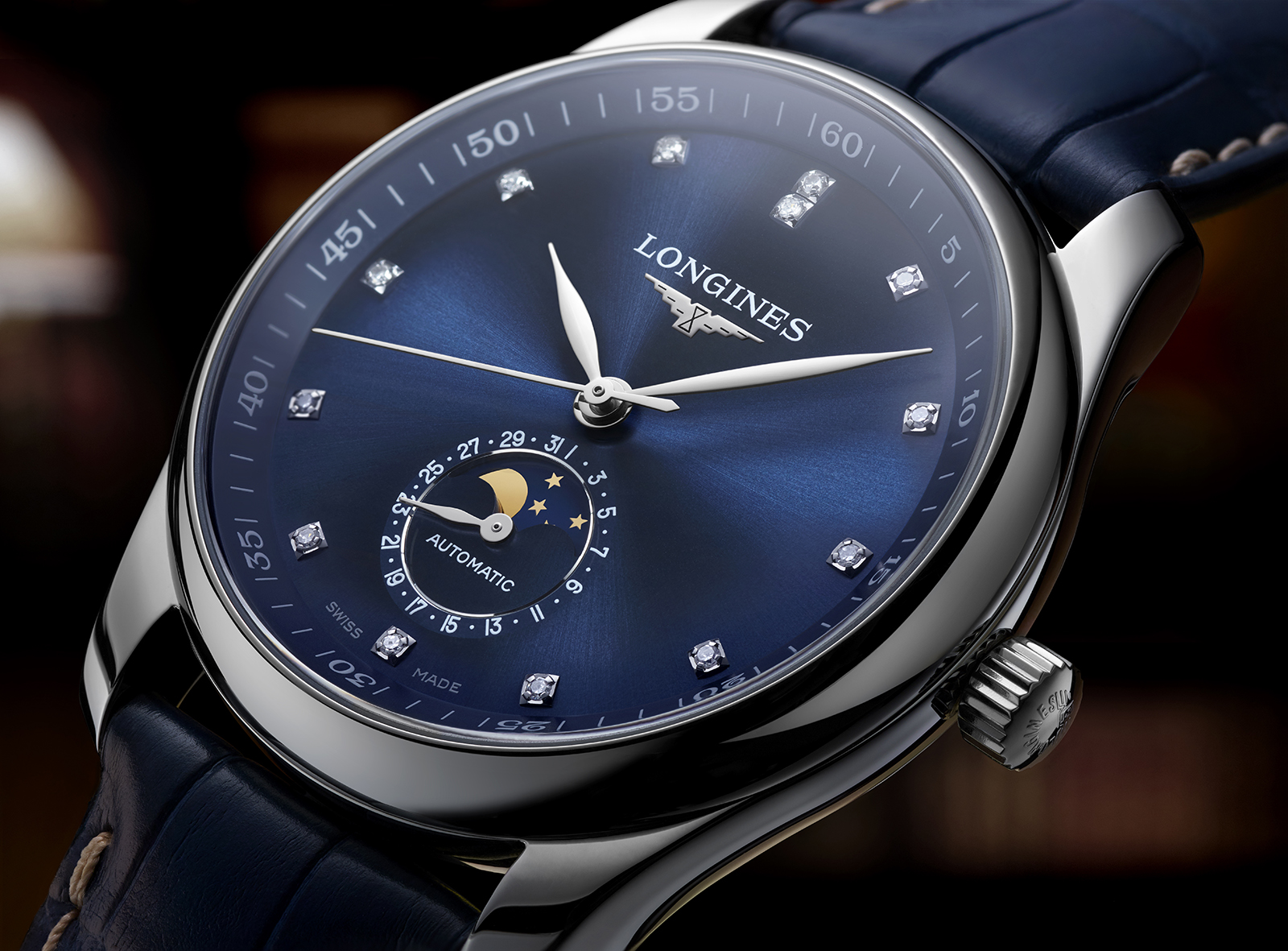 The Longines Master Collection Moon Phase