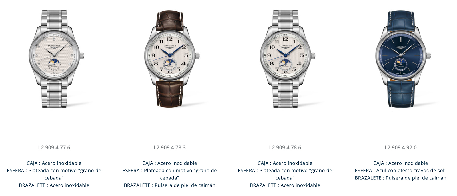 The Longines Master Collection Moon Phase