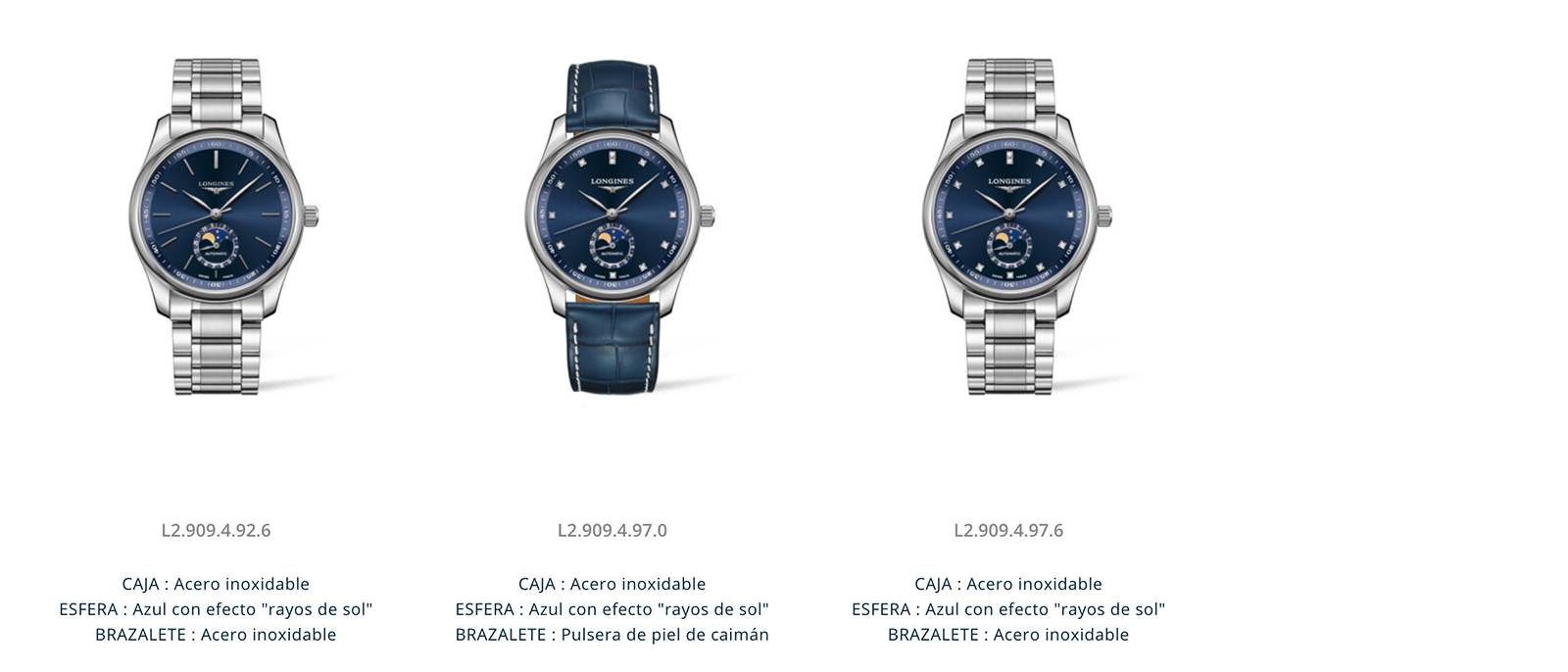 The Longines Master Collection Moon Phase