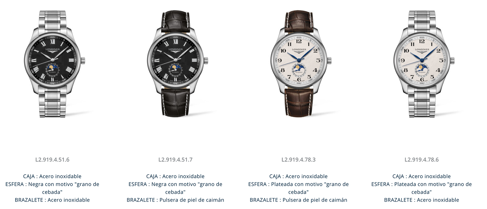 The Longines Master Collection Moon Phase
