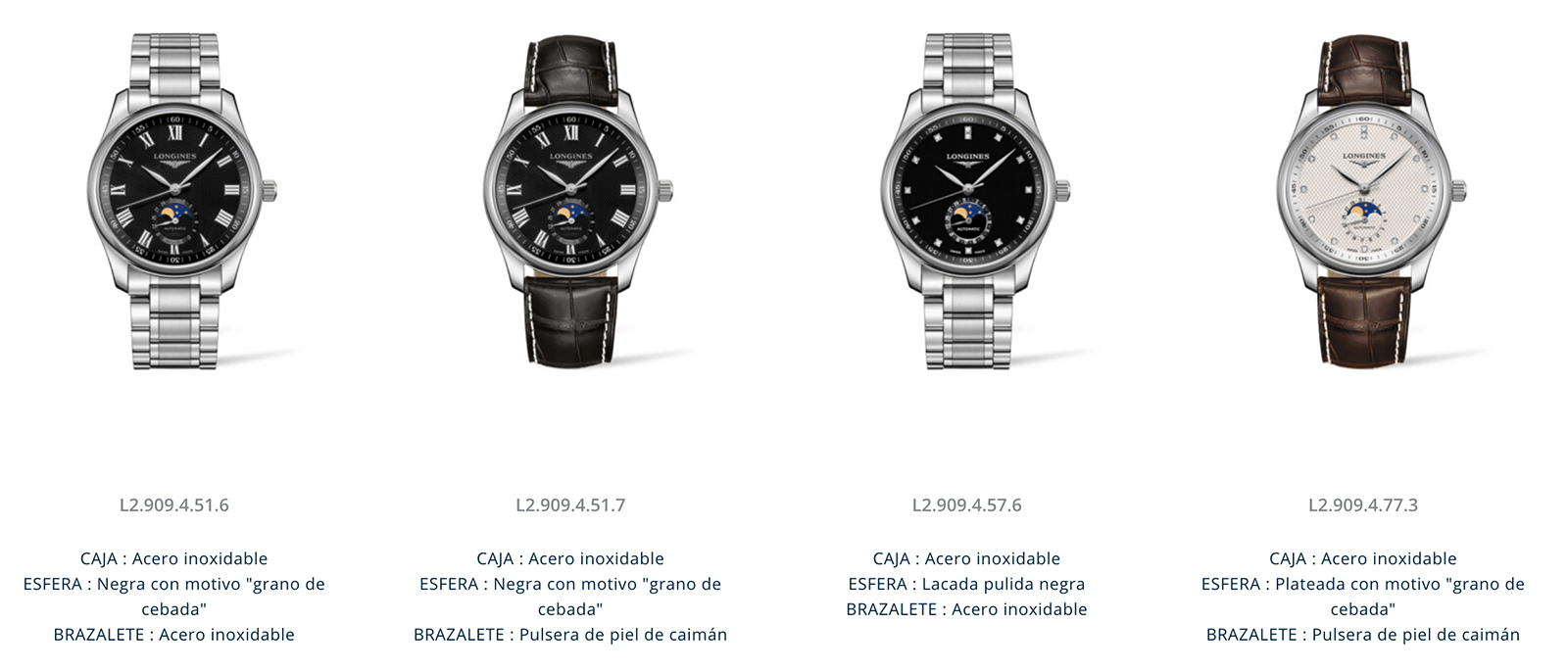 The Longines Master Collection Moon Phase