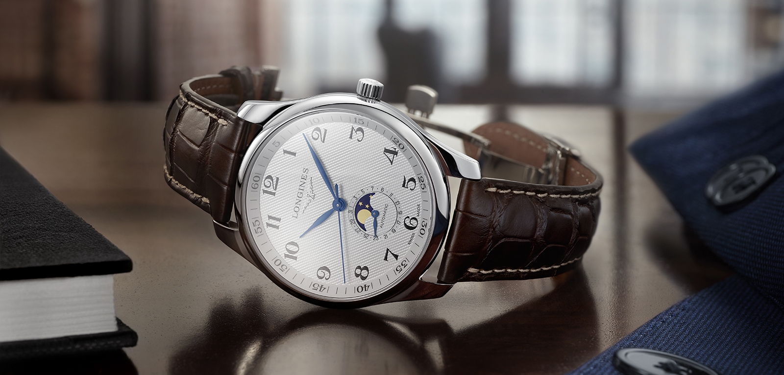 The Longines Master Collection Moon Phase