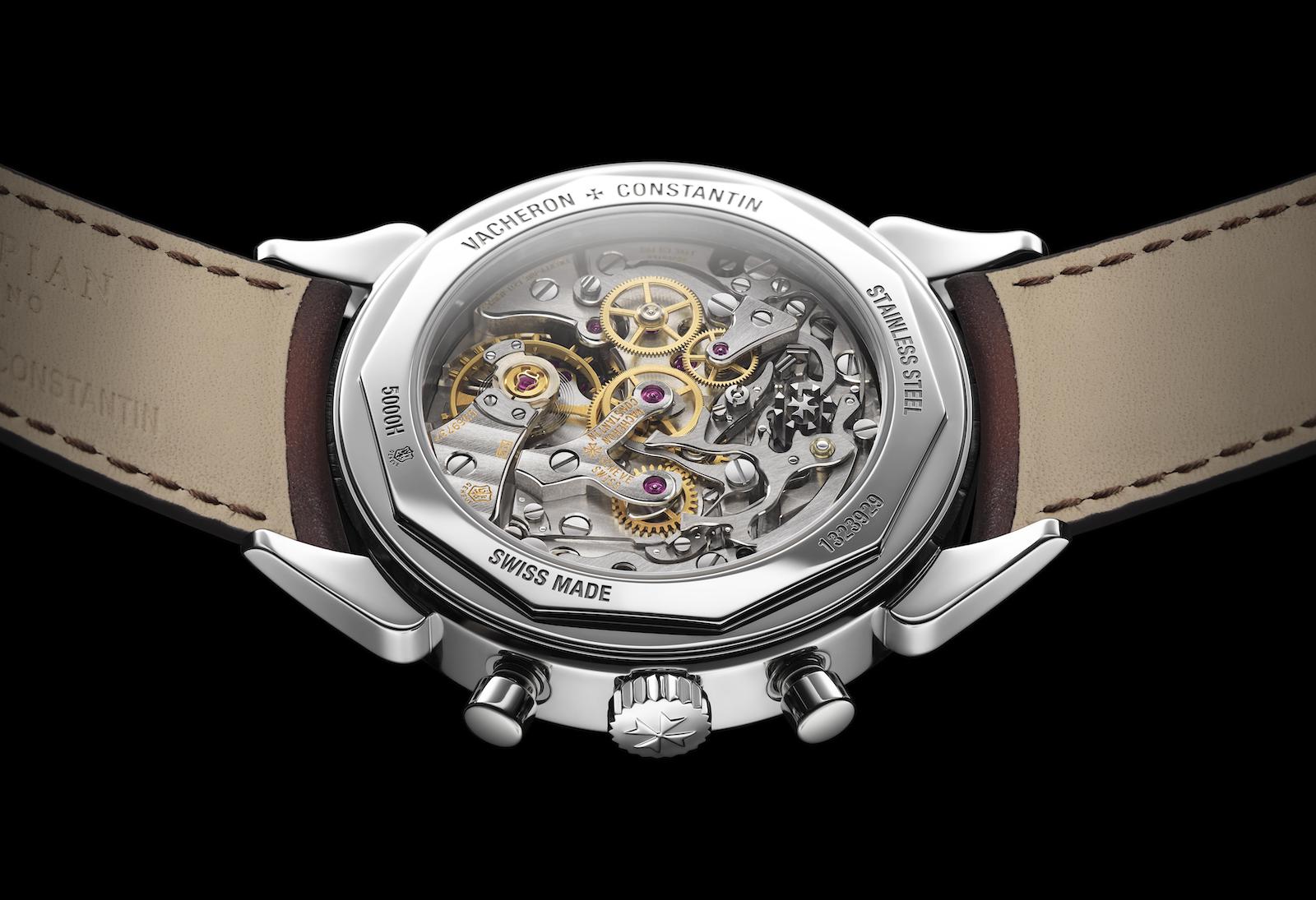 Vacheron Constantin Historiques Cornes de vache 1955 steel - back