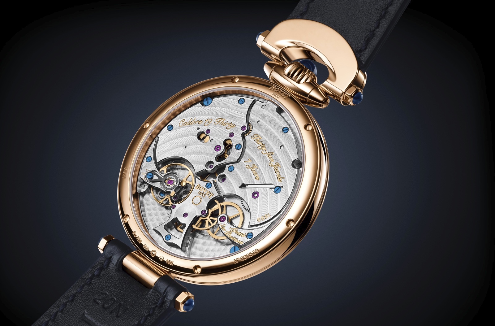 Bovet 1822 Fleurier 19Thirty Fleurisanne Caseback