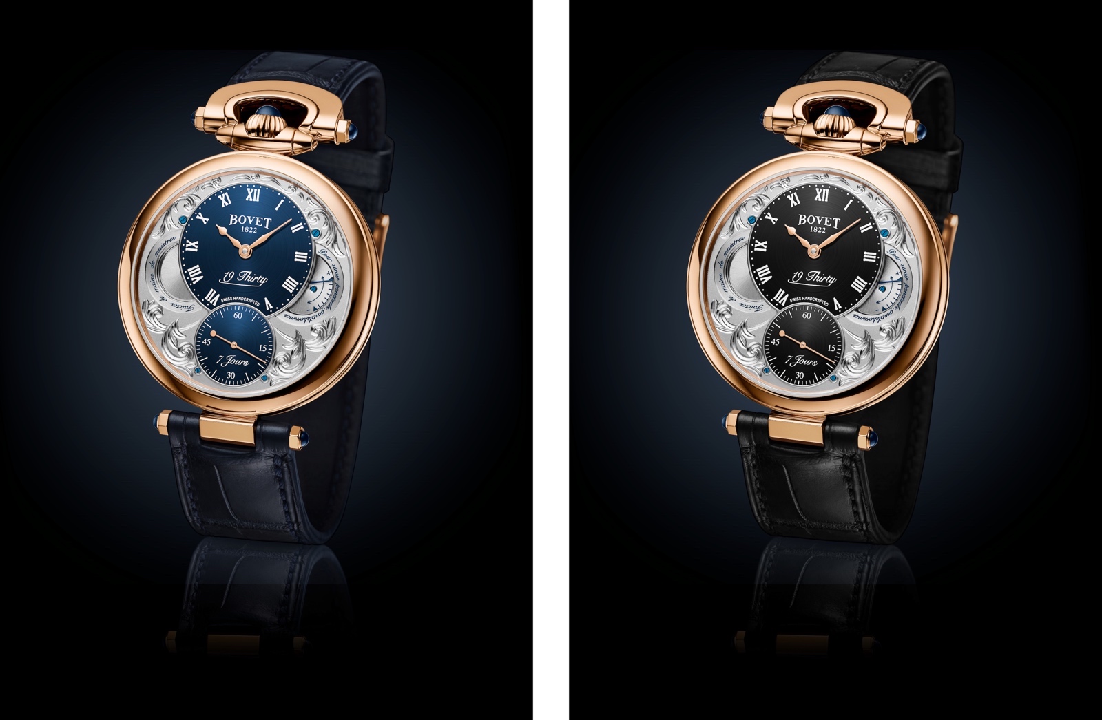 Bovet 1822 Fleurier 19Thirty Fleurisanne Red Gold
